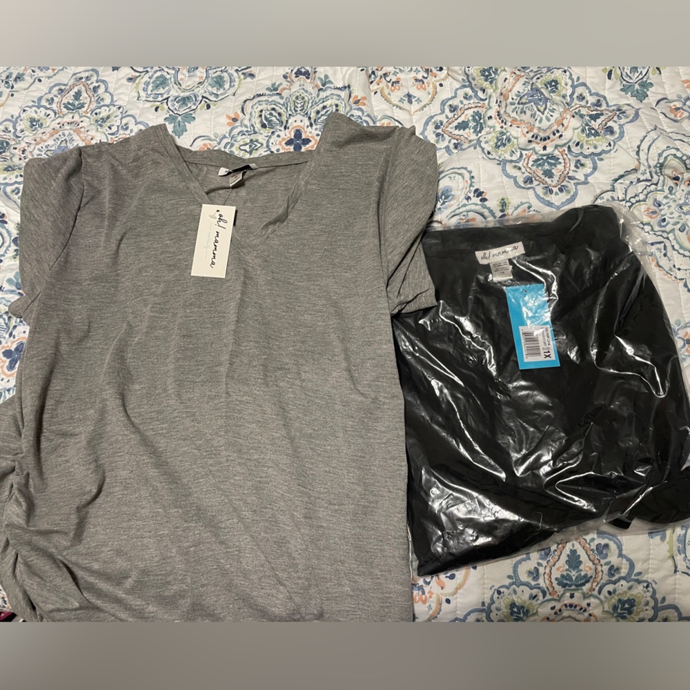 Short Sleeve Maternity Shirts